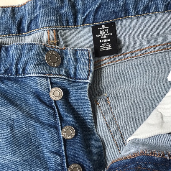 Jean shorts (unisex) size 30 - Picture 3 of 5